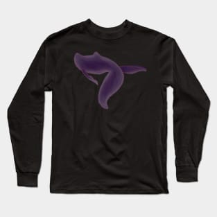 Purple Whale 3 Long Sleeve T-Shirt